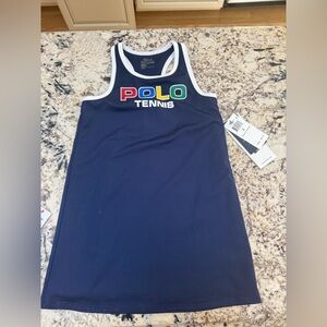 Polo by Ralph Lauren Kids Dress - Navy with Multicolor Logo